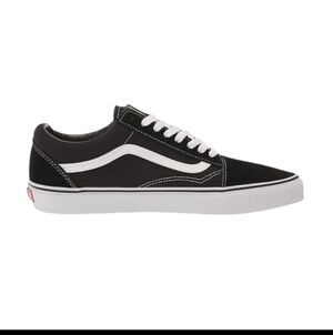 Vans Unisex Old Skool Classic Skate Shoes Black/White